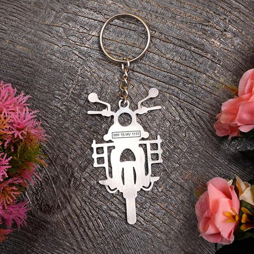 Personalized Couple Keychain – detail 2