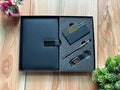 Personalized Corporate Gift Set | Custom Name Diary, Pen, Card Holder & Keychain