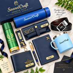 Personalized Men's Gift Hamper Set – Everyday Essentials Combo