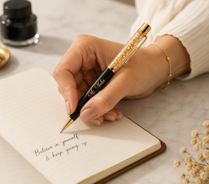 Personalized Metal Pen – Elegant & Timeless Writing Essential