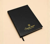 Personalized Leather Diary – Custom Name Engraved, Black