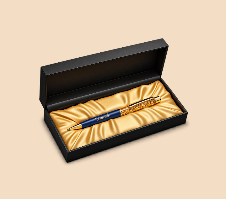 Personalized Metal Pen – Custom Name Engraved, Assorted Colours