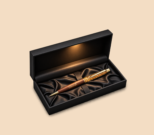 Personalized Metal Pen – Custom Name Engraved, Assorted Colours