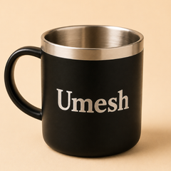 Personalized Steel Coffee Mug