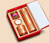 Premium Copper Diwali Gift Set with Bottle, Glasses, Candle & Decorative Jar