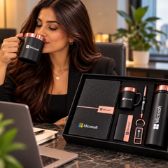 Signature Rose Gold & Gold Edition Premium Corporate Gift Set