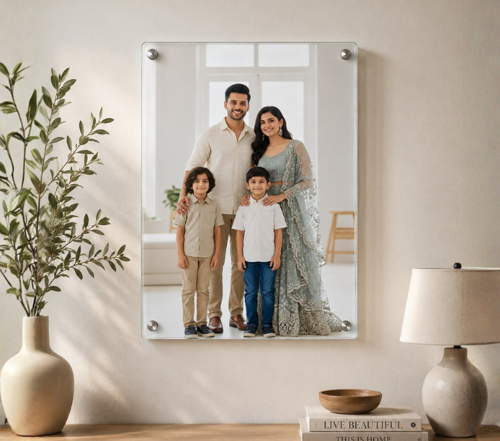 Personalized Photo Frame – 12x18 Inch Vertical Wall Frame